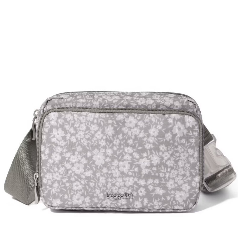 baggallini Light Petal Gray Modern Belt Bag Sling/NWT - Picture 1 of 13
